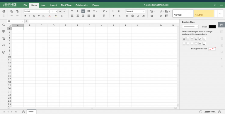 Editing a Spreadsheet