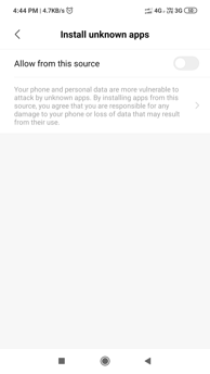 Allow download of INFINCE App from Fingent Corp. The App has been verified safe for download.