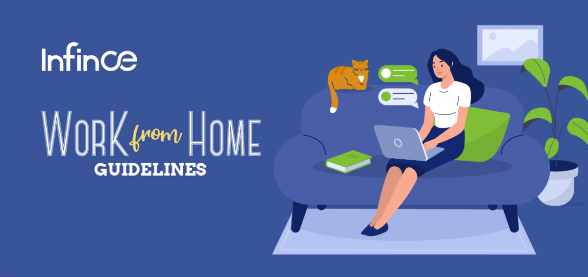 Effective Work From Home Tips Infographic Infince