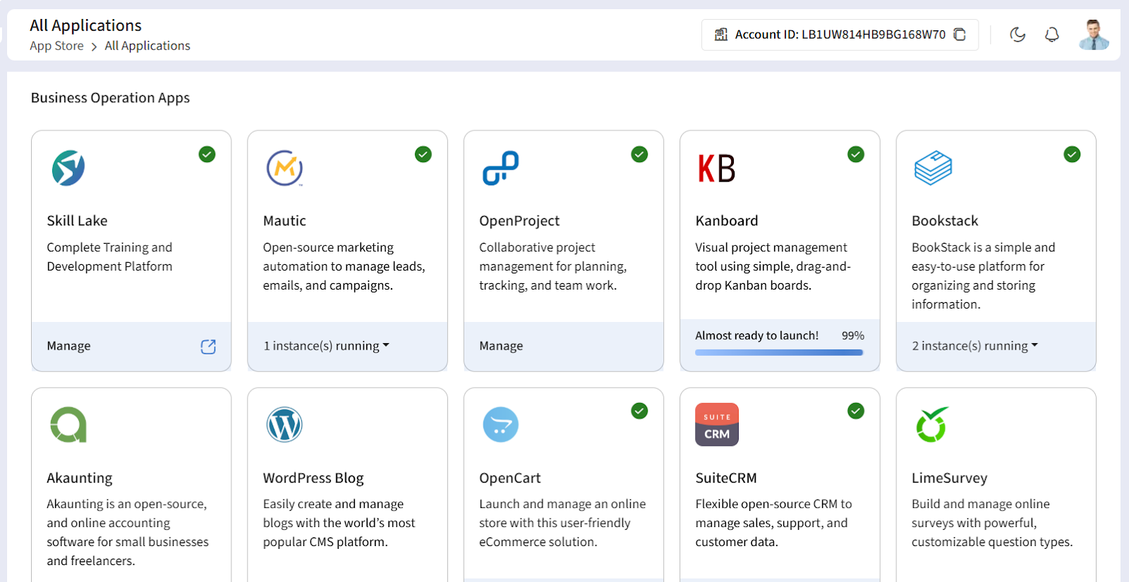Multiple Application Instance - Infince